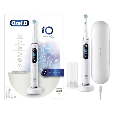 Oral-B iO9 elektrische Zahnbürste White 1 St.