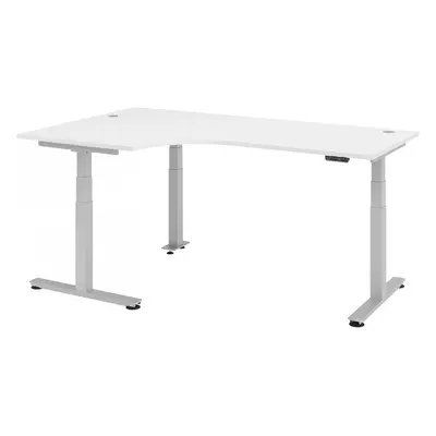XDSM 82 S | Schreibtisch - Weiß 200 x 120 elektrisch höhenverstellbar