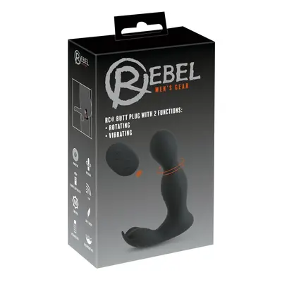You2Toys- Rebel RC Butt Plug Rotating & Vibration 1 St schwarz
