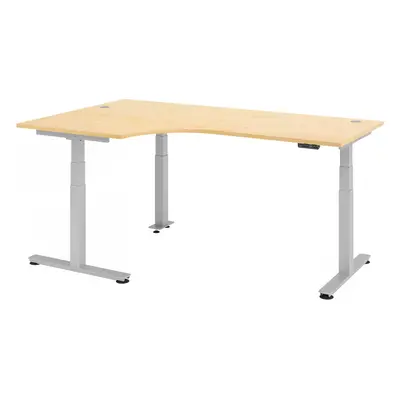 XDSM 82 S | Schreibtisch - Ahorn 200 x 120 elektrisch höhenverstellbar