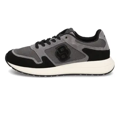 BOSS Black Herren Sneaker grau Textil