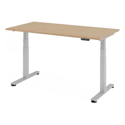 XDSM 16 S | Schreibtisch - 160 x 80 Eiche elektrisch höhenverstellbar