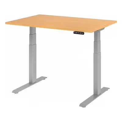 XDKB 12 S | Schreibtisch - Buche 120 x 80 elektrisch höhenverstellbar