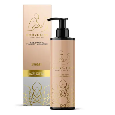 BodyGliss Massage Oil And Lubricant Strawberry & Champagne 150 ml