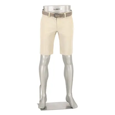 Alberto Golf Herren Hosen beige Mikrofaser
