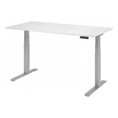 XDKB 16 S | Schreibtisch - Weiß 160 x 80 elektrisch höhenverstellbar