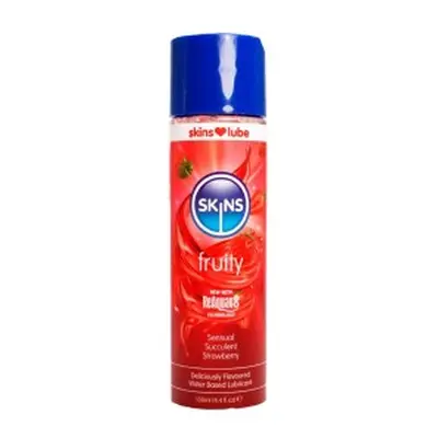 SKINS - FRUITY WATER-BASED LUBRICANT STRAWBERRY 130 ML