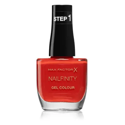 Max Factor Nailfinity Gel Colour Gel-Lack für Fingernägel - keine UV/LED Lampe erforderlich Farbton 420 Spotlight On Her 12 ml