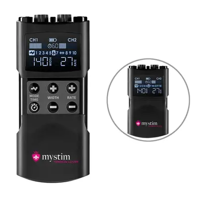 Mystim Tension Lover 2 Rechargeable Black