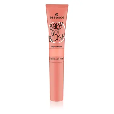 essence BABY GOT BLUSH flüssiges Rouge Farbton 40 Coral Crush 10 ml