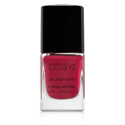 Gabriella Salvete Longlasting Enamel langanhaltender Nagellack mit hohem Glanz Farbton 28 Candy Apple 11 ml