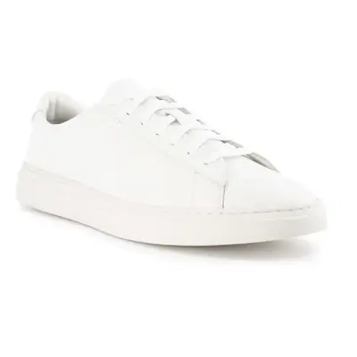 BOSS Black Herren Sneaker weiß Glattleder