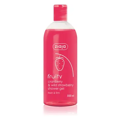 Ziaja Fruity Cranberry & Wild Strawberry feuchtigkeitsspendendes Duschgel 500 ml