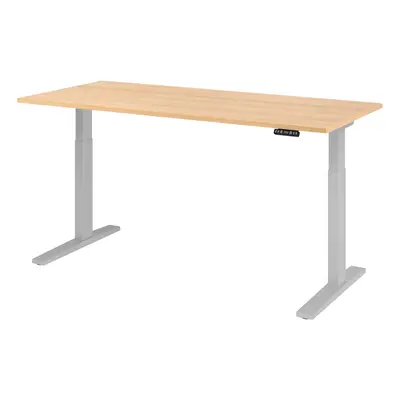 XMKA 19 S | Schreibtisch - 180 x 80 Eiche elektrisch höhenverstellbar