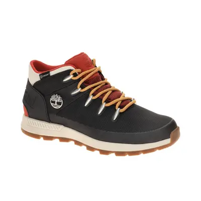 Timberland Sprint Trekker Mid Lace Up Waterproof Sneaker Stiefel schwarz/weiß/orange - 41