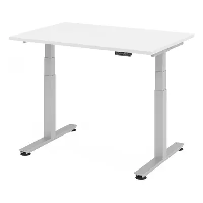 XDSM 12 S | Schreibtisch - Weiß 120 x 80 elektrisch höhenverstellbar
