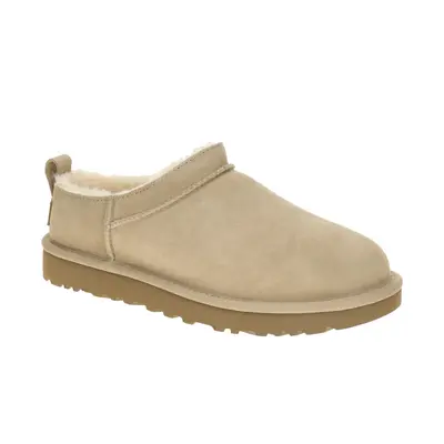 UGG CLASSIC MICRO 1173891 SAN beige - bequeme Slipper f?r Damen