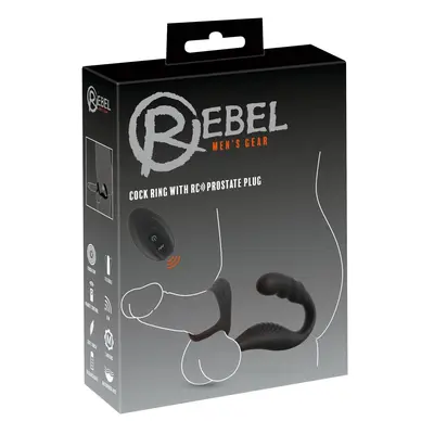 Cock Ring with rc Prostate Plug 1 St