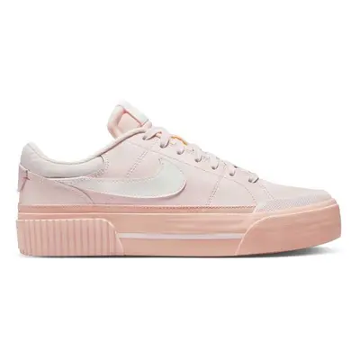 Nike COURT LEGACY Flache Damensneaker, lachsfarben, größe 40.5