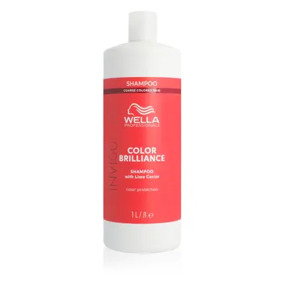 Wella Professionals Invigo Color Brilliance Coarse Shampoo schützendes Shampoo für gefärbtes Haar 1000 ml
