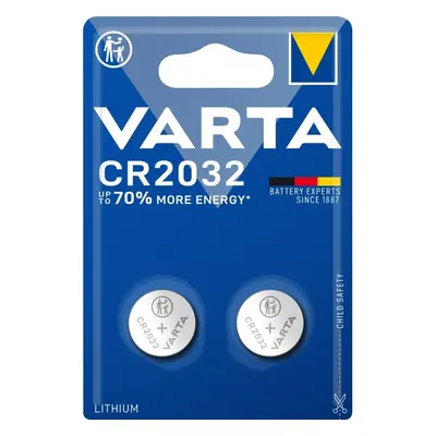 Varta CR2032 3V Lithium Knopfzelle - 2er Blister
