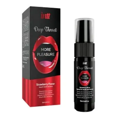 INTT - DEEP THROAT MORE PLEASURE ORAL SPRAY STRAWBERRY FLAVOR