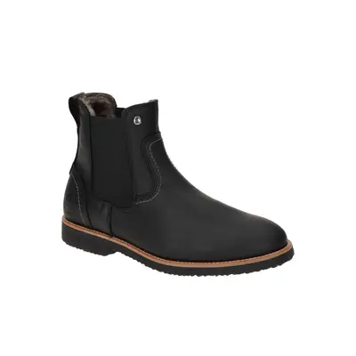 Panama Jack Herren Chelsea Boots schwarz Glattleder