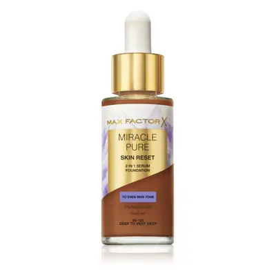 Max Factor Miracle Pure Skin Reset pflegende Make-up Foundation Farbton 95-100 Deep To Very Deep 30 ml