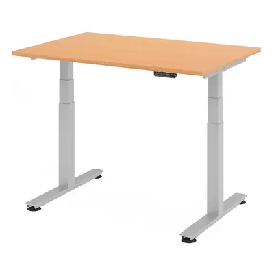 XDSM 12 S | Schreibtisch - Buche 120 x 80 elektrisch höhenverstellbar