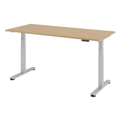 XDSM 19 S | Schreibtisch - 180 x 80 Eiche elektrisch höhenverstellbar