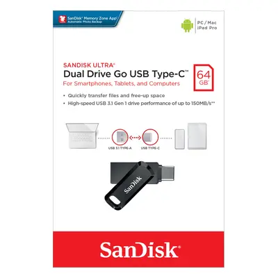SANDISK Ultra Dual GO 64 GB USB-C