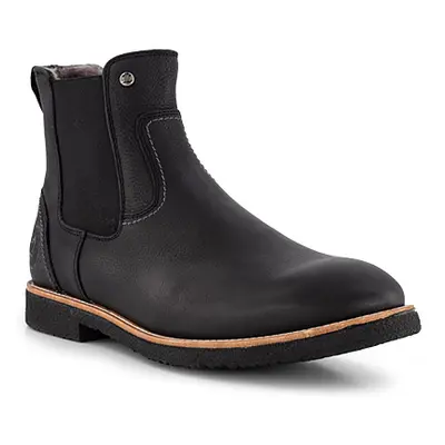 Panama Jack Herren Chelsea Boots schwarz Glattleder