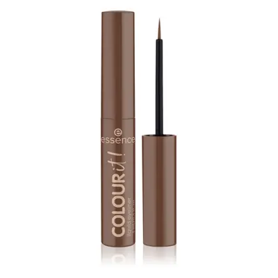 essence COLOUR it! Flüssige Eyeliner Farbton 05 Chocolate Brown 3 ml