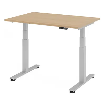XDSM 12 S | Schreibtisch - 120 x 80 Eiche elektrisch höhenverstellbar