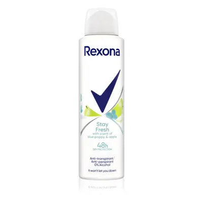 Rexona Blue Poppy & Apple Antiperspirant spray 150 ml
