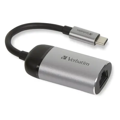 VERBATIM USB-C TO GIGABIT ETHERNET ADAPTER, 10 cm