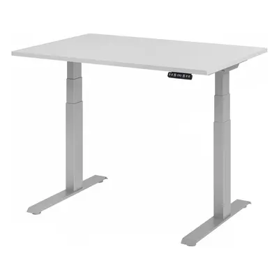 XDKB 12 S | Schreibtisch - Grau 120 x 80 elektrisch höhenverstellbar