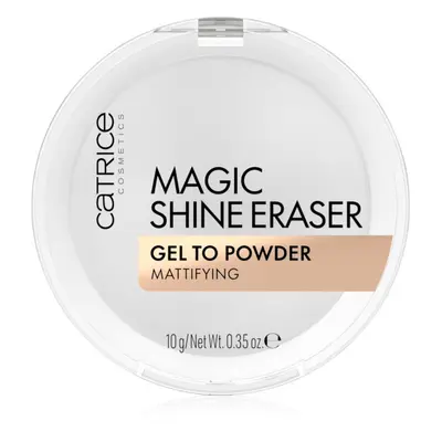 Catrice Magic Shine Eraser Gel To Powder mattierendes Puder mit Gel-Textur Farbton 010 Camera Ready 10 g