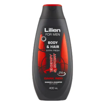 Lilien SG für Männer 400 ml Dunkelrot