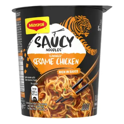 MAGGI Saucennudeln mit Sesam-Hühnchengeschmack, 75 g