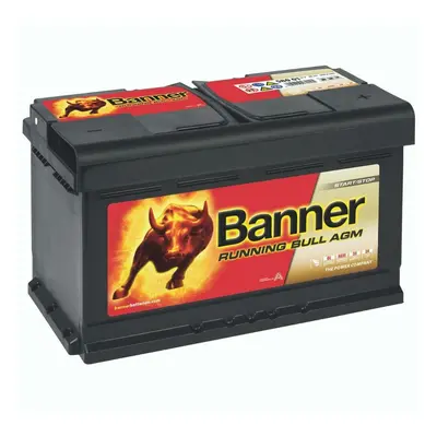 Banner 58001 Running Bull AGM 80Ah Autobatterie