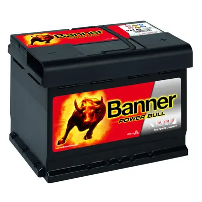 Banner P6340 Power Bull 63Ah Autobatterie