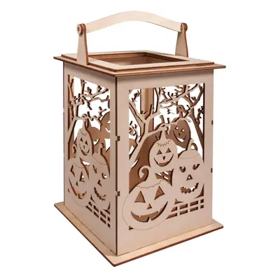 Holz-Laterne "Halloween", Bausatz