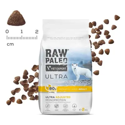Hundetrockenfutter – Raw Paleo Ultra Truthahn Adult Medium/Large 2kg