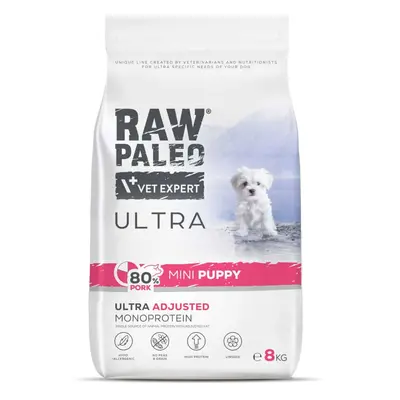 Hundetrockenfutter – Raw Paleo Ultra Schwein Puppy Mini 8kg
