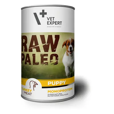 Hundenassfutter – Raw Paleo Puppy Pute