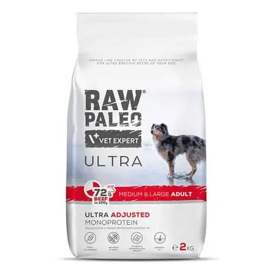 Hundetrockenfutter – Raw Paleo Ultra Rind Adult Medium & Large 2kg