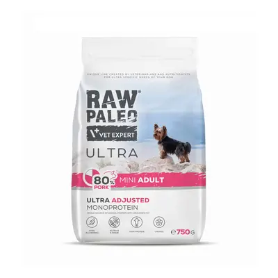 Hundetrockenfutter – Raw Paleo Ultra Schwein Adult Mini 750g