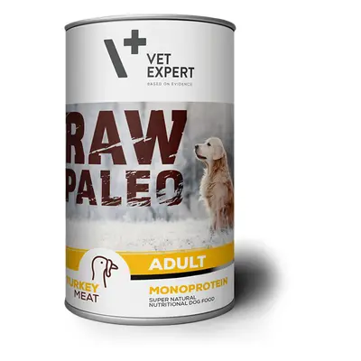 Hundenassfutter – Raw Paleo Adult Truthuhn 800g Dose