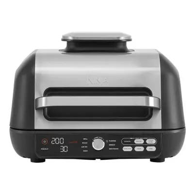 Ninja Grill & Heißluftfritteuse bis zu 260° 2 Grillplatten 7 Zubereitungsfunktionen edelstahl AG